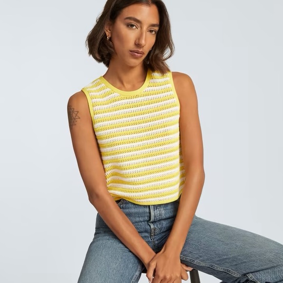 Everlane Sweaters - Everlane The Crochet Knit Vest Tank